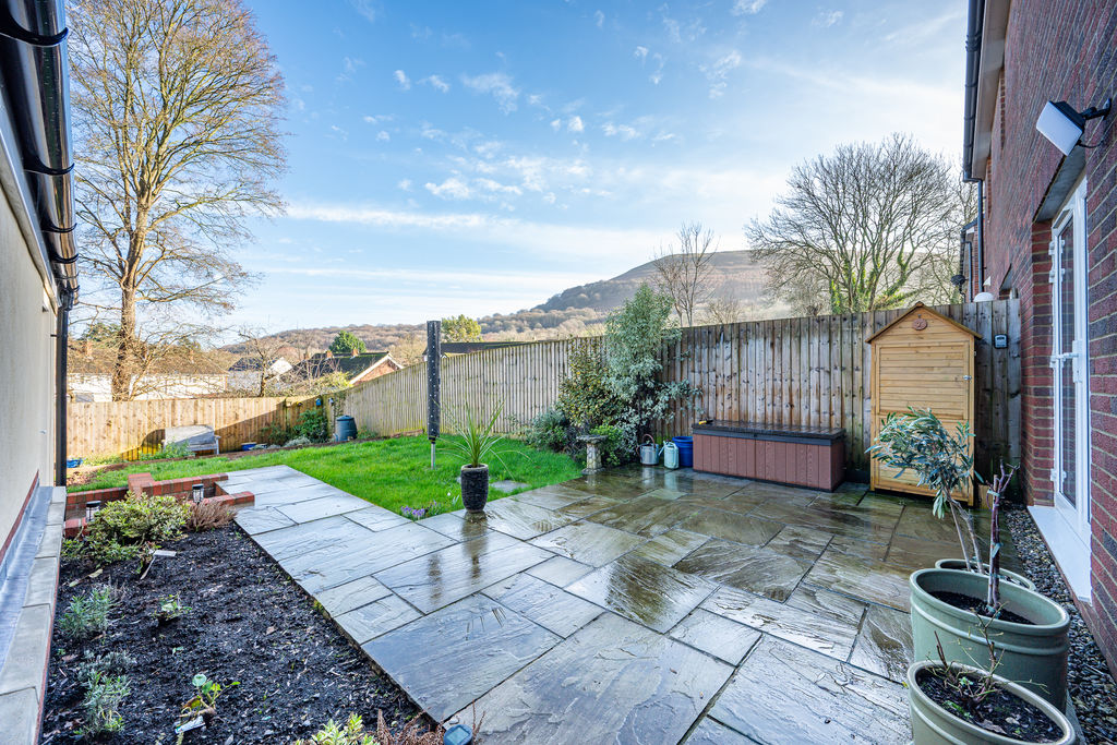 Rear Garden and Views- click for photo gallery